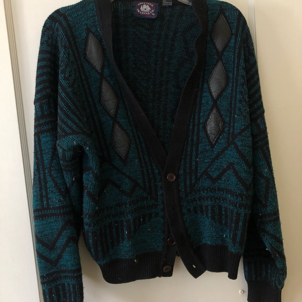 Vintage Grandpa Sweater Cardigan
